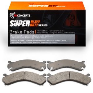 GMC Sierra 3500 Brake Pads - Rear - R1 Concepts - Super Duty - `01-`10